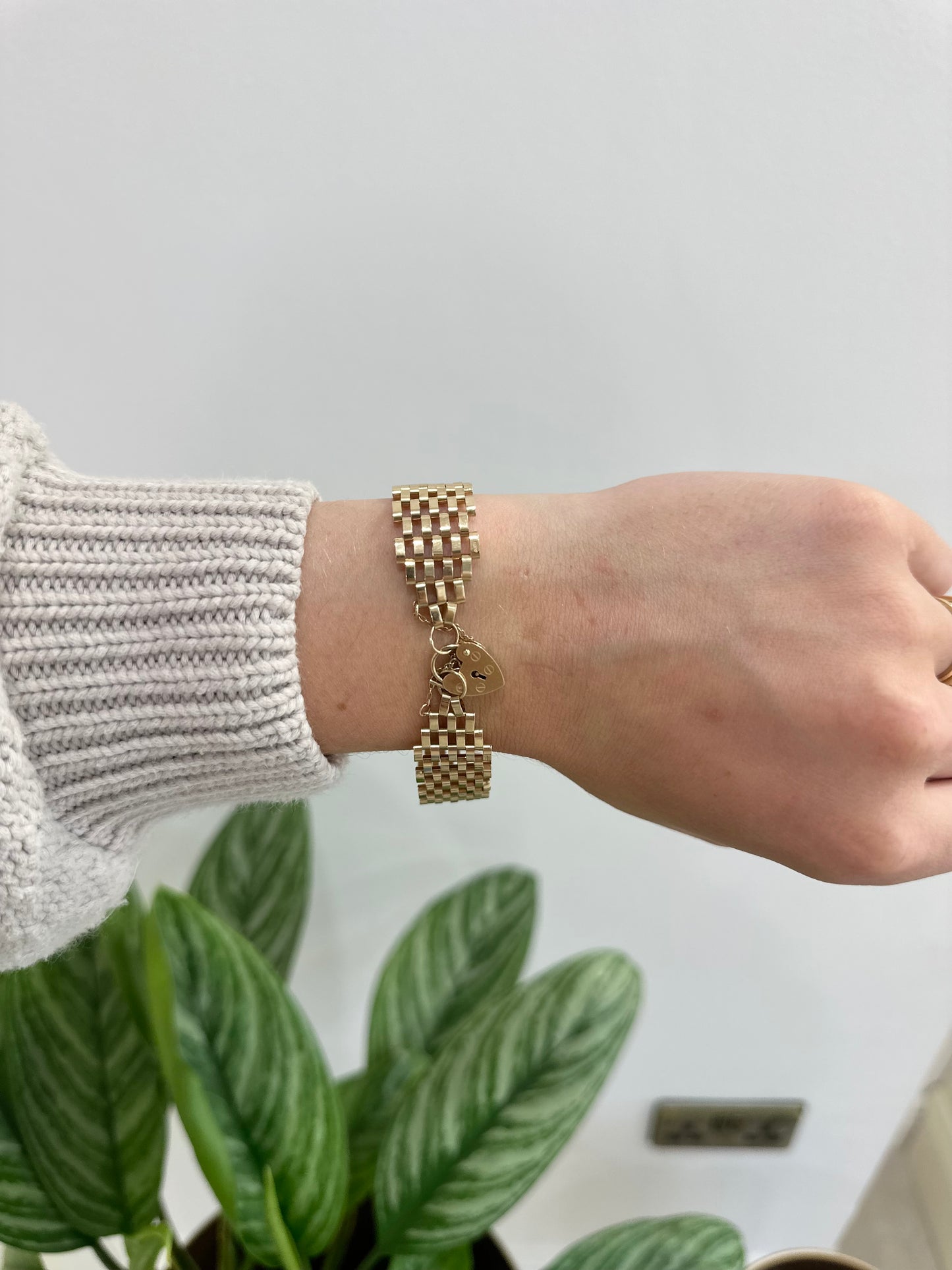9ct Gold Link Bracelet