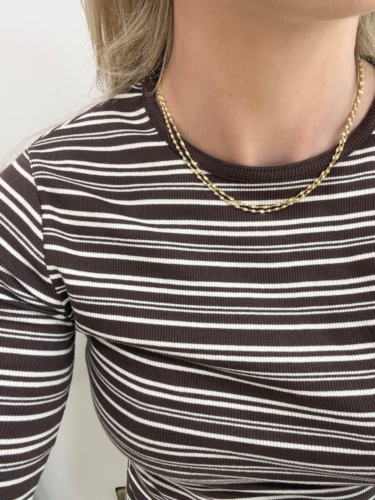 Rita Gold Plated Layered Necklace