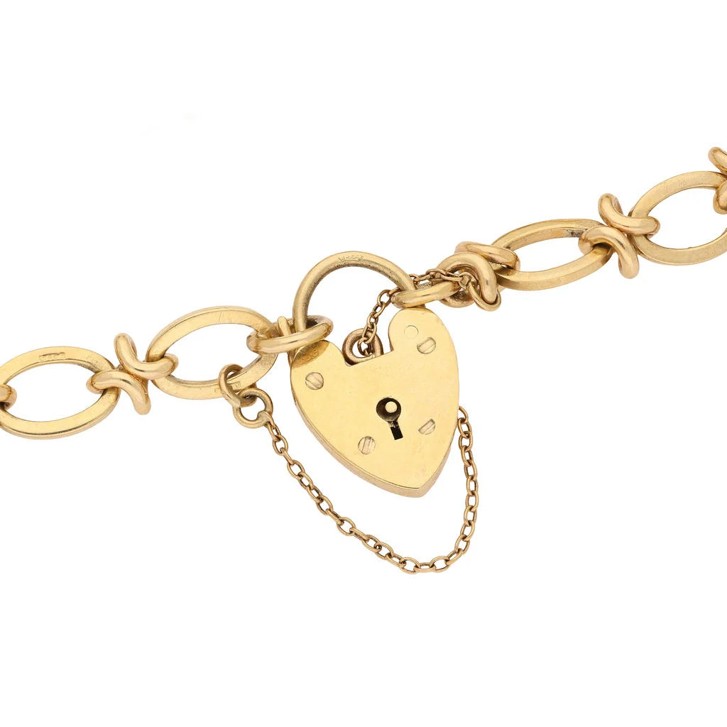 9ct Gold Vintage Link Bracelet