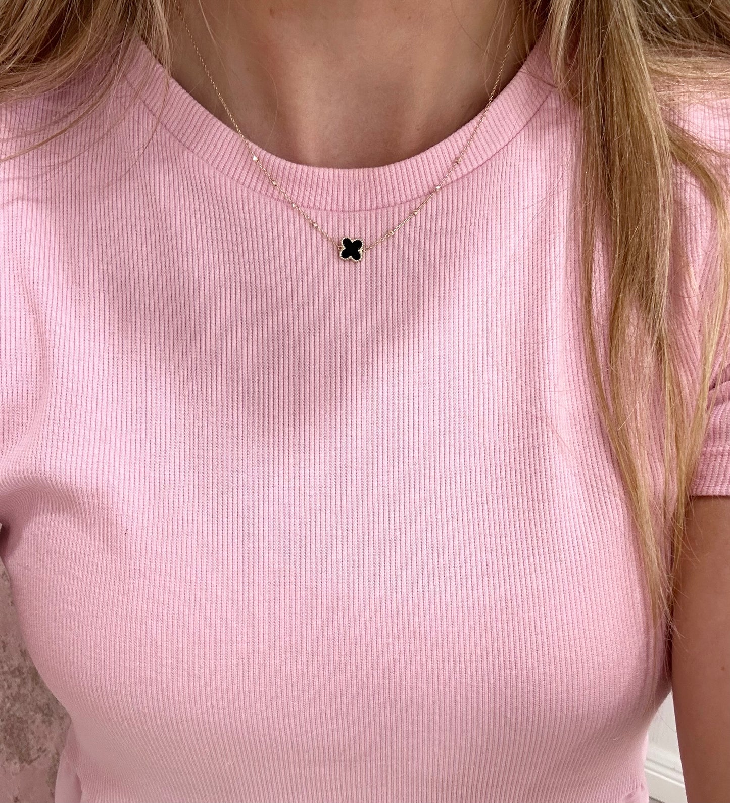 Whitney Black Necklace
