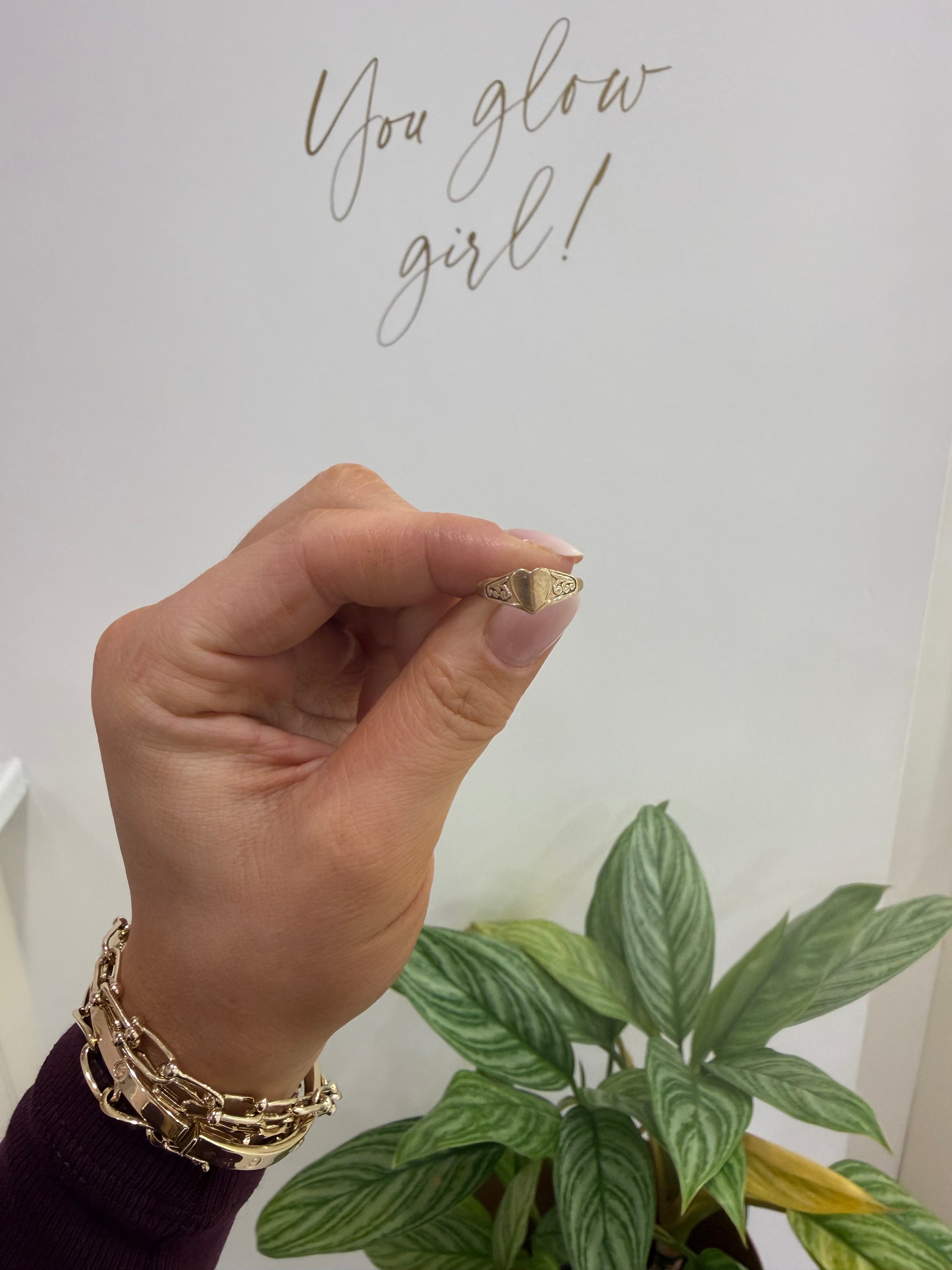 9ct Gold Pinky Ring