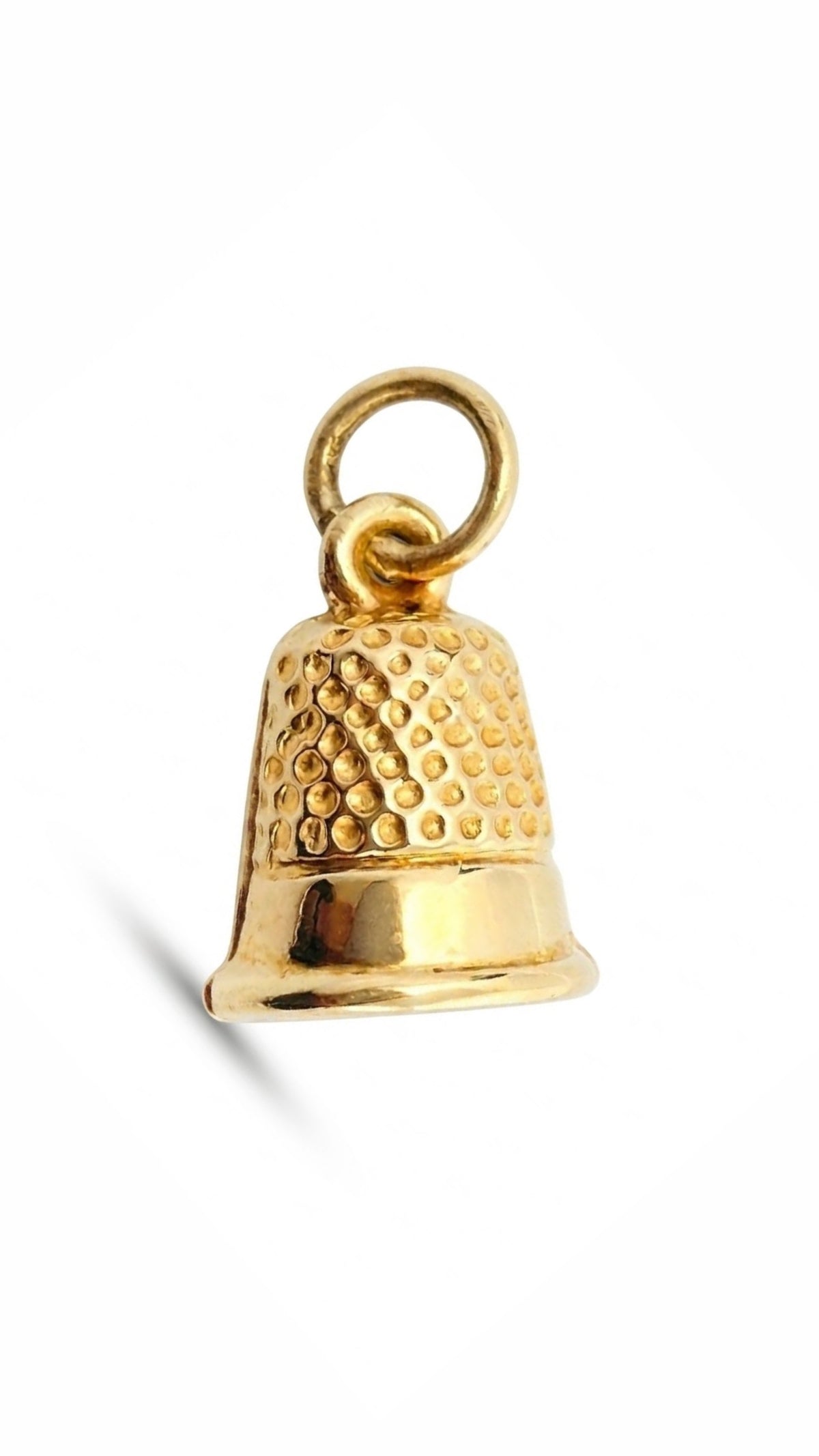 9ct Gold Thimble Charm