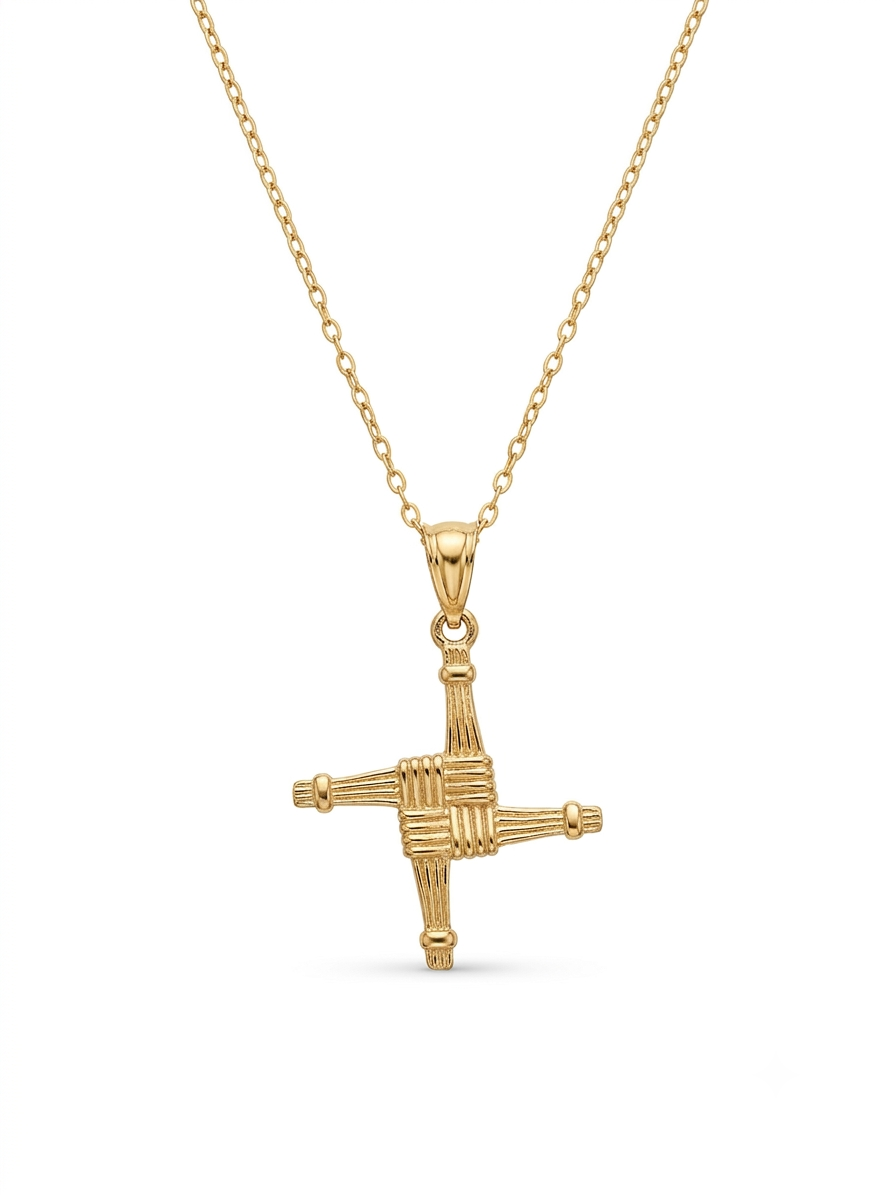 St Bridgids Cross Necklace