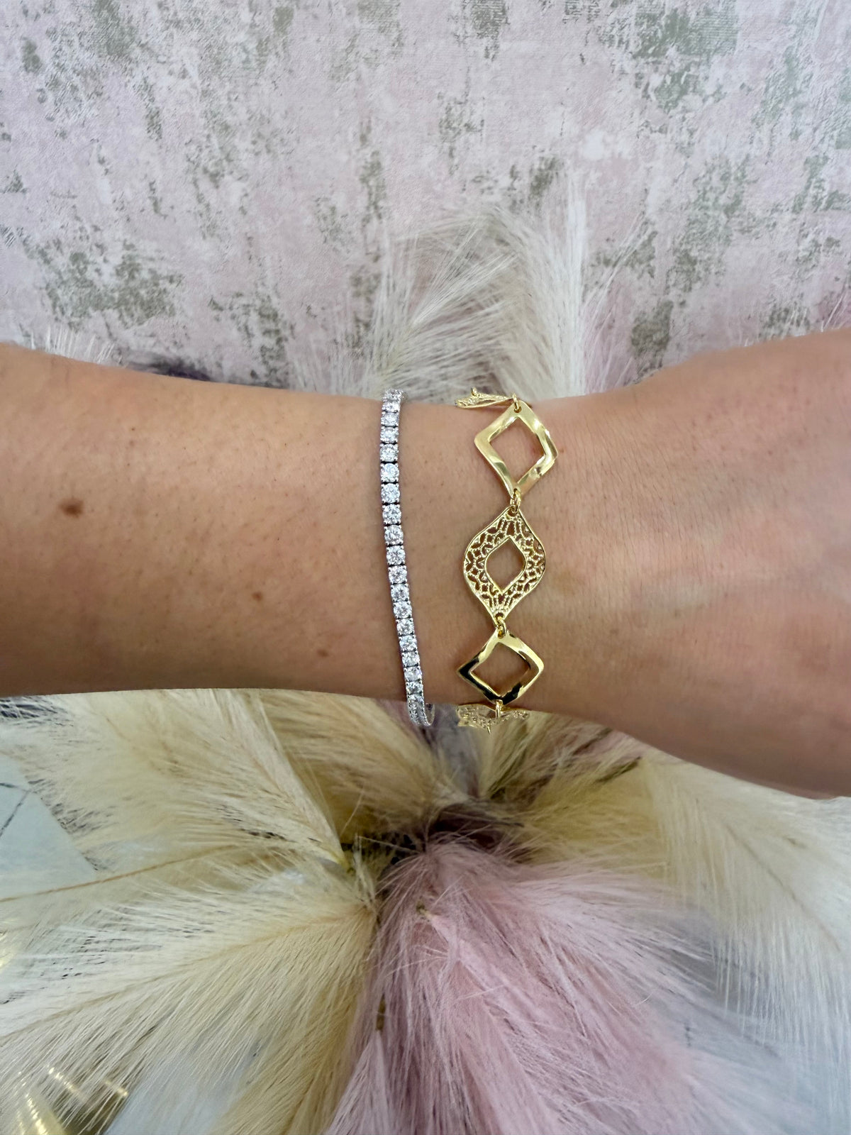 Cassidy Gold Plated Bracelet