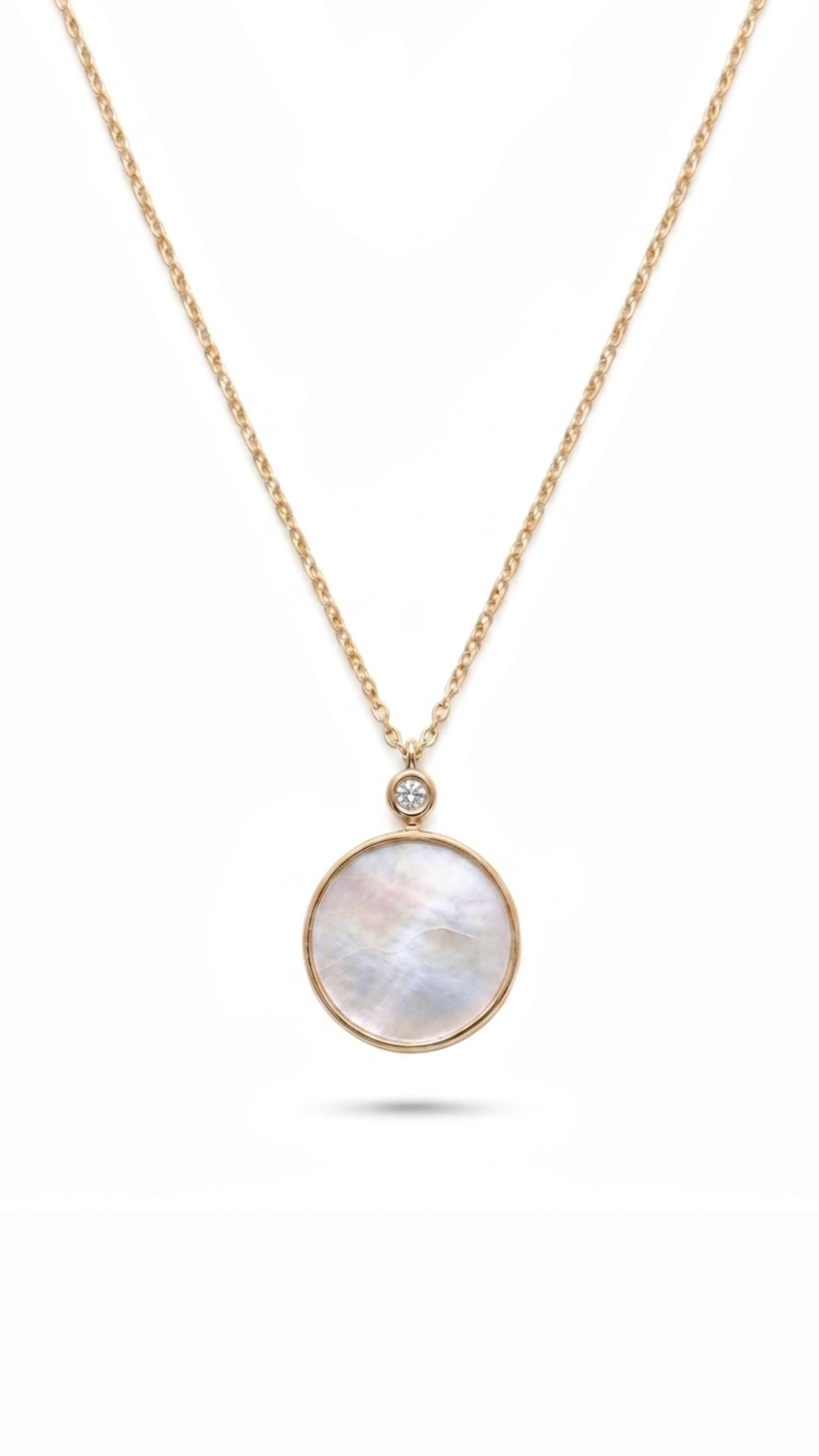 9ct Gold Mother of Pearl Necklace