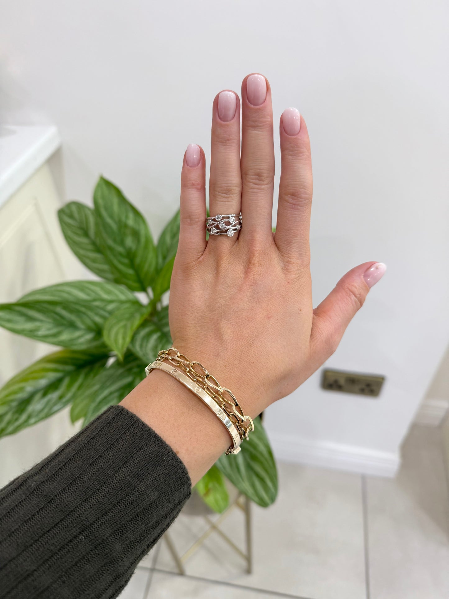 White Gold Diamond Ring