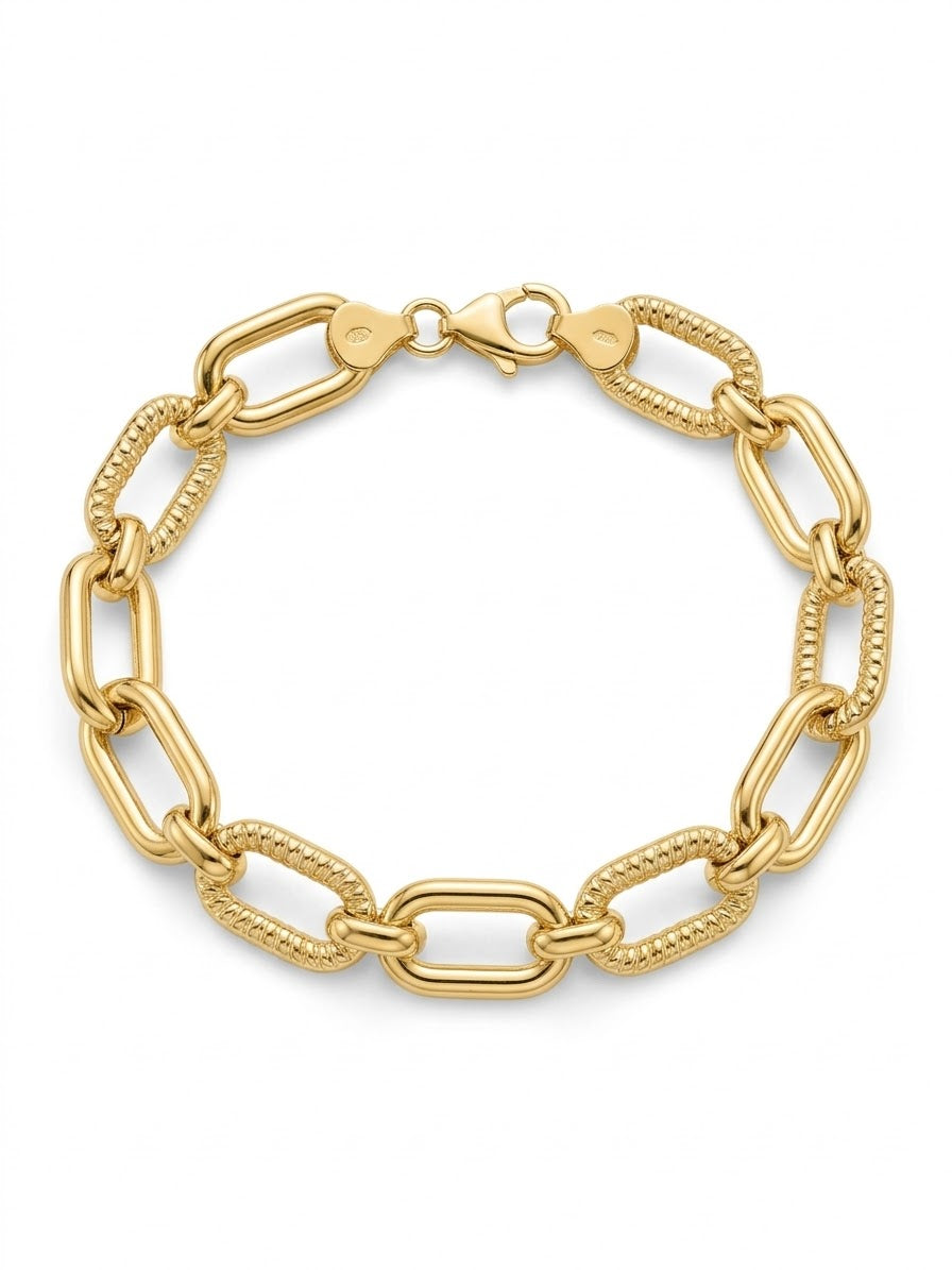 Miriam Gold Plated Link Bracelet
