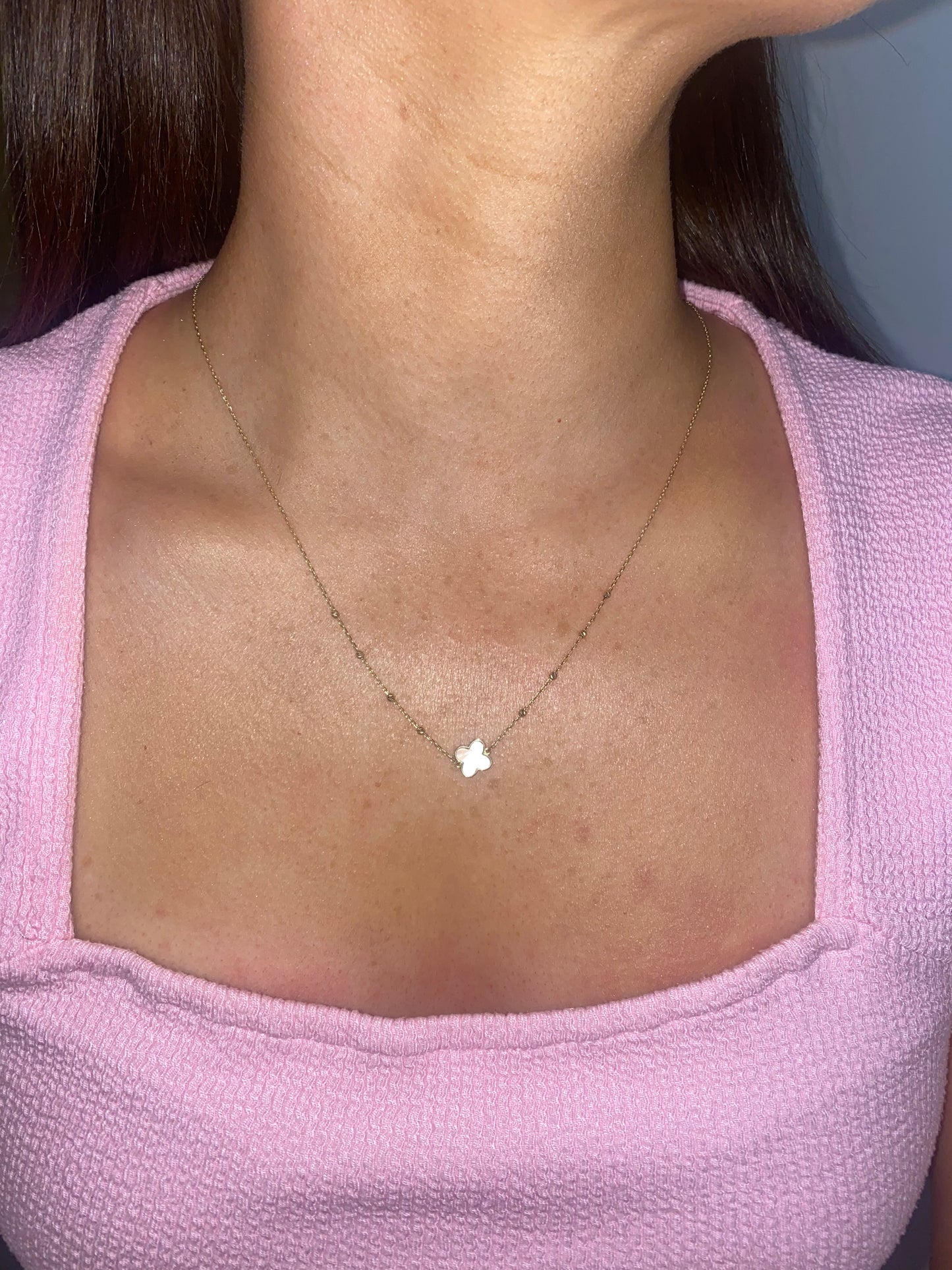 Whitney Mother of Pearl Necklace