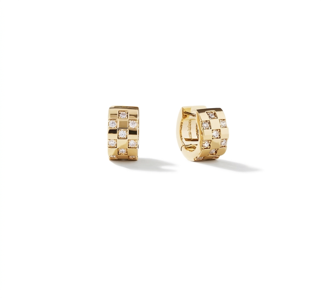 Petra Gold Plated Hoops