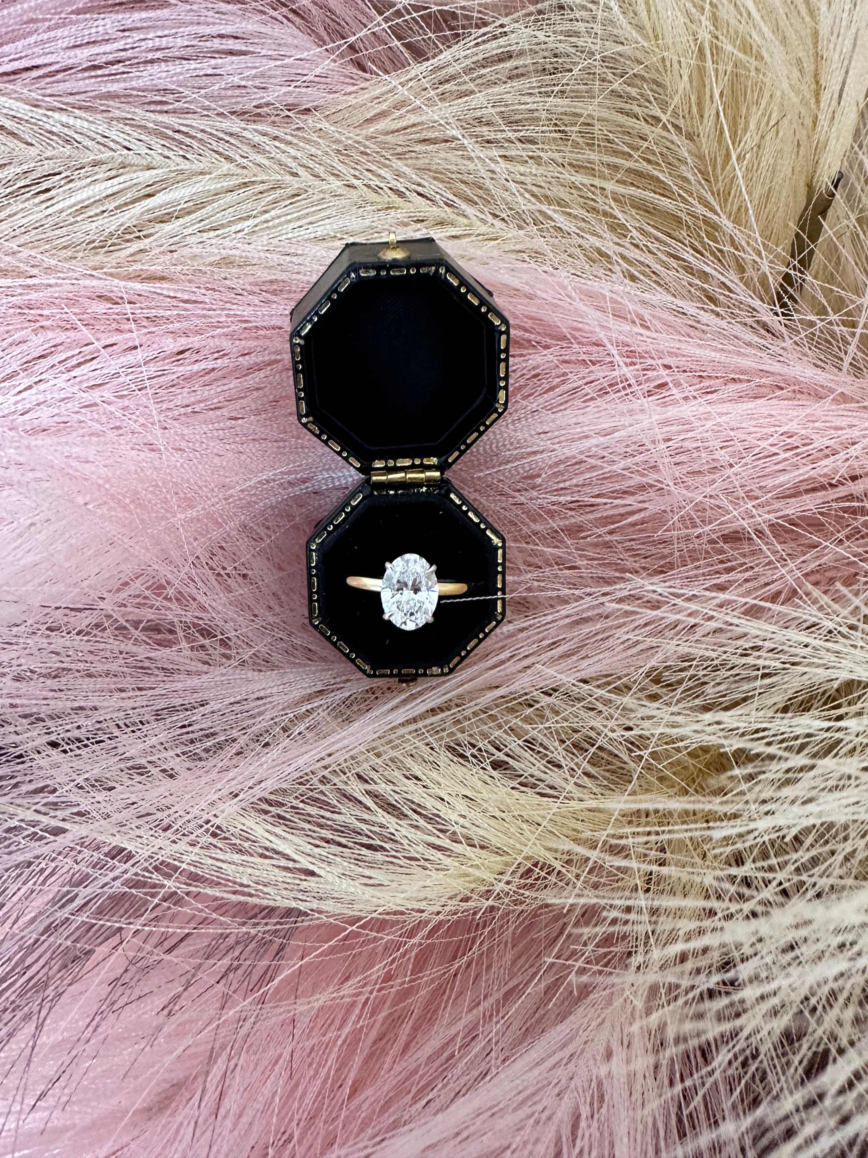 2.02ct Lab Diamond Engagement Ring