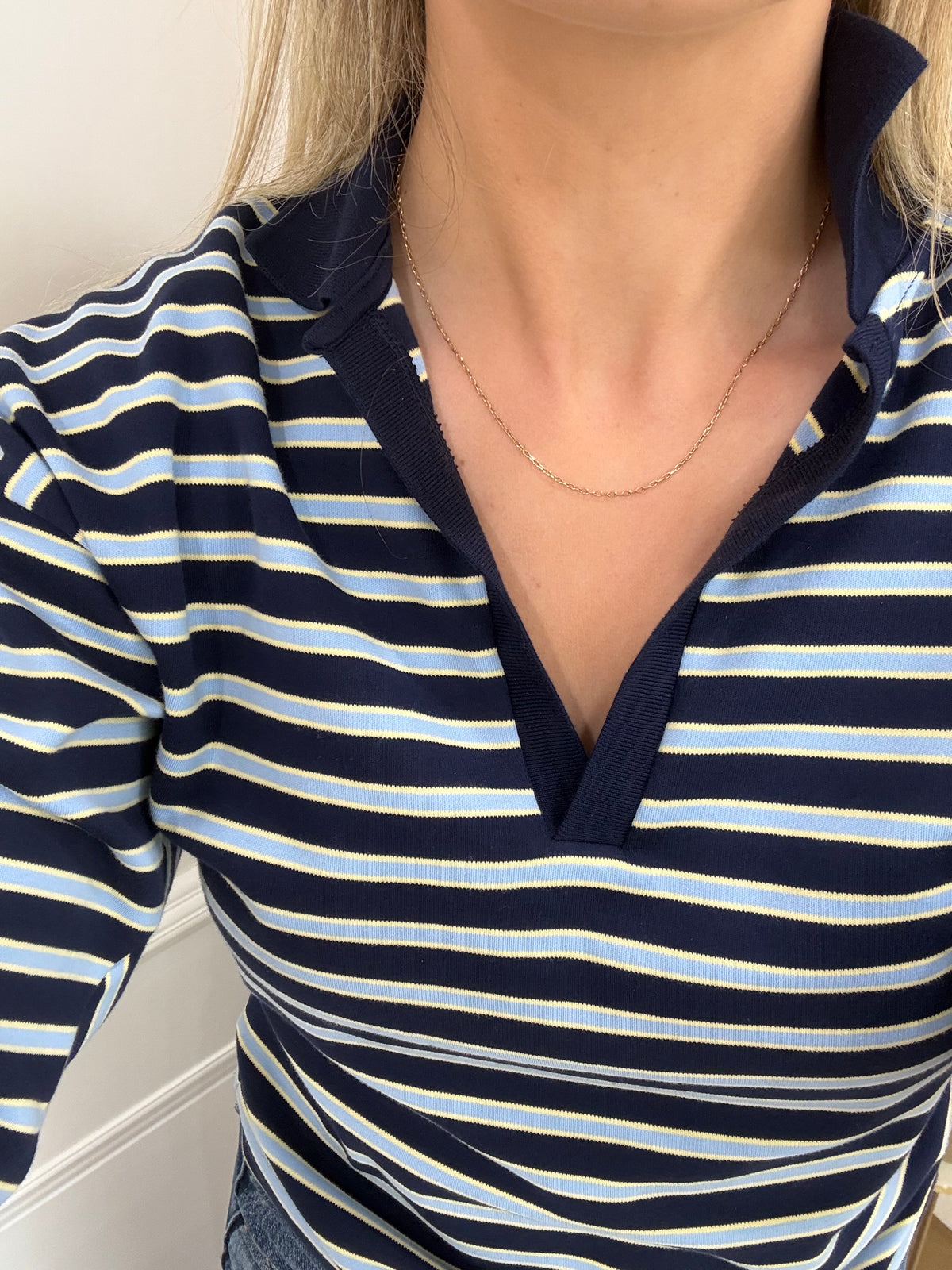 Vintage 18" Facetted Belcher Link Neck Chain