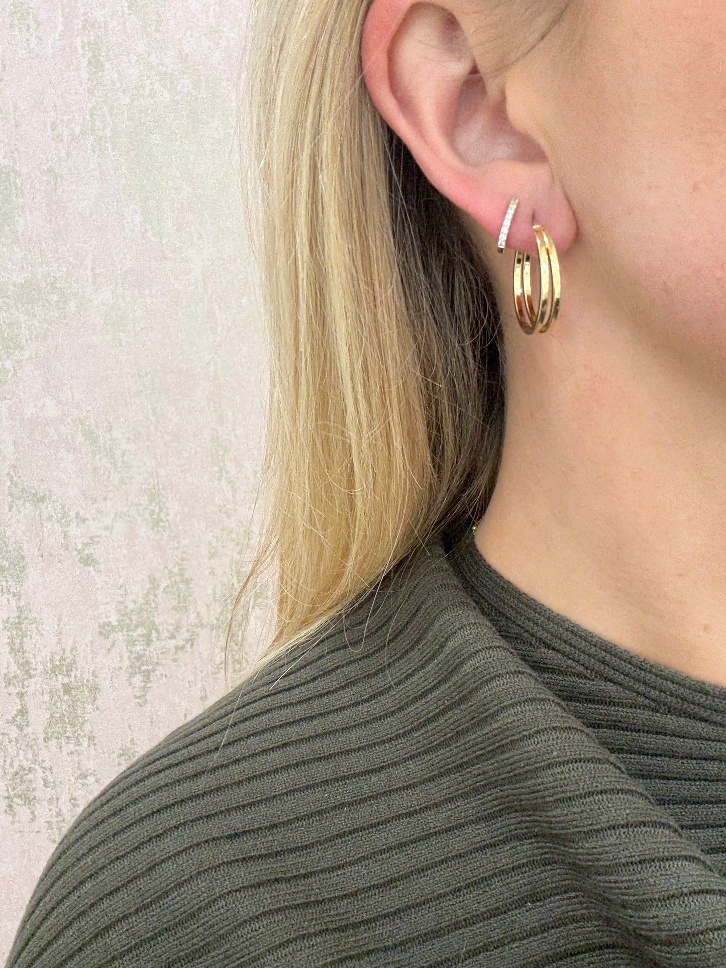 Double Hoop Earrings