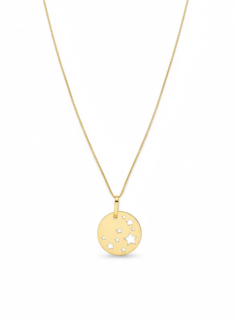 Star Disc Necklace