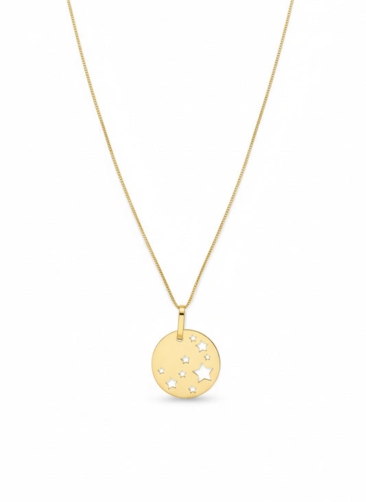 Star Disc Necklace