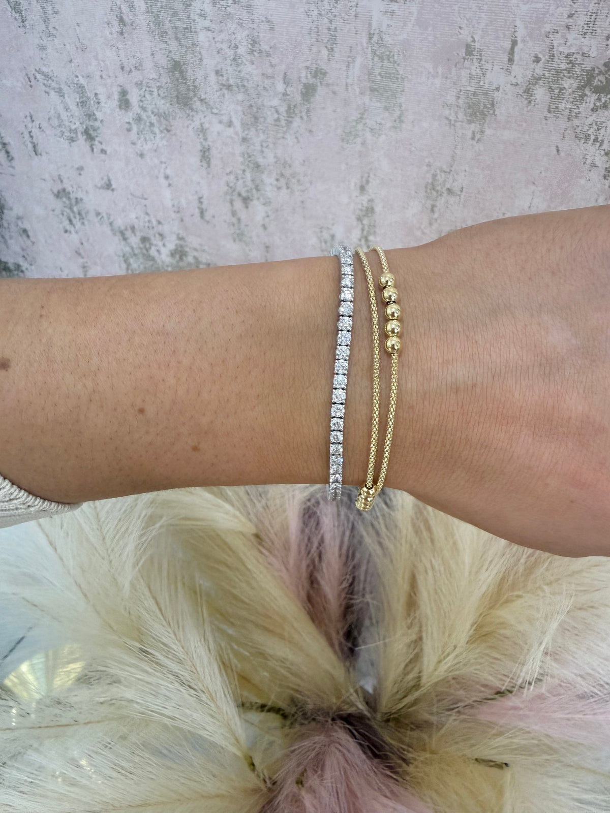 Gia Gold Plated Layered Bracelet