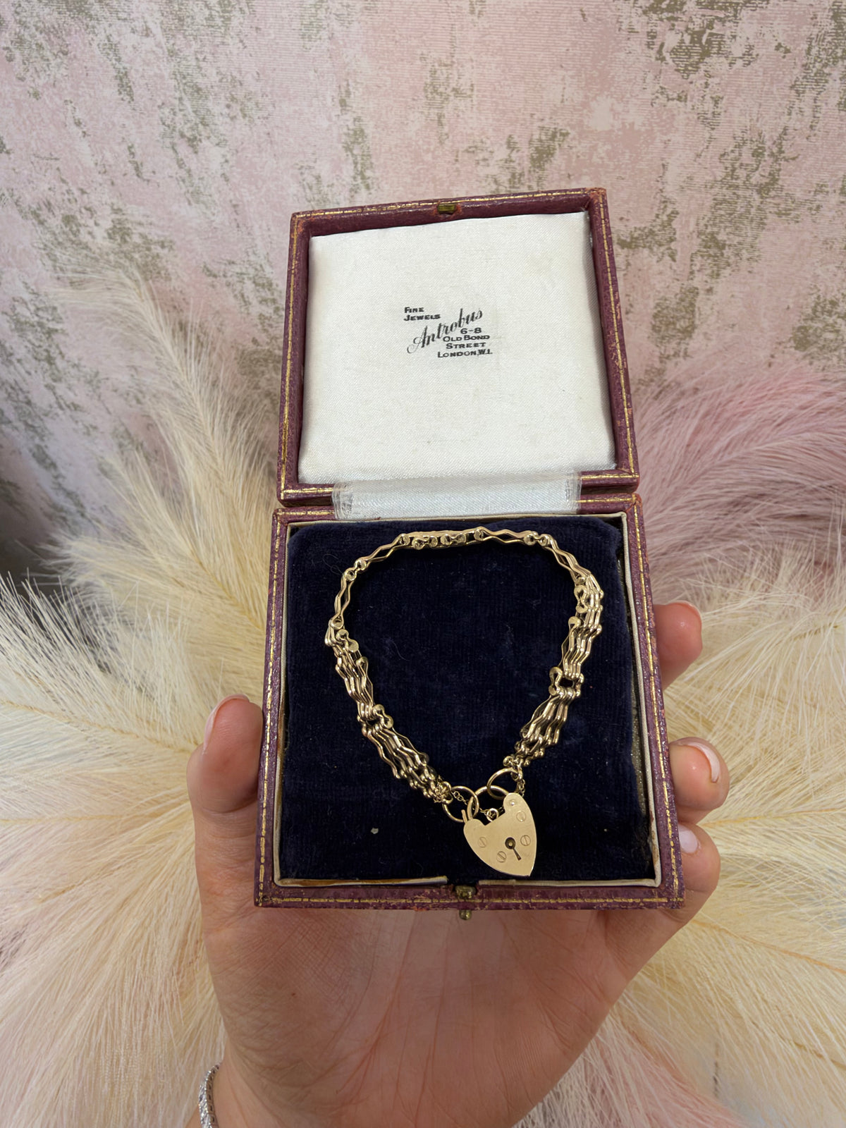 9ct Gold Gate Bracelet