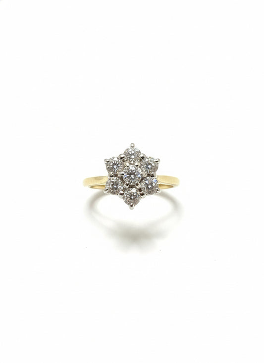 Cluster Diamond Ring