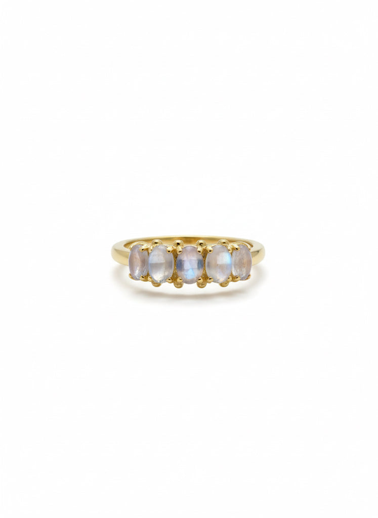 9ct Gold Moonstone Ring