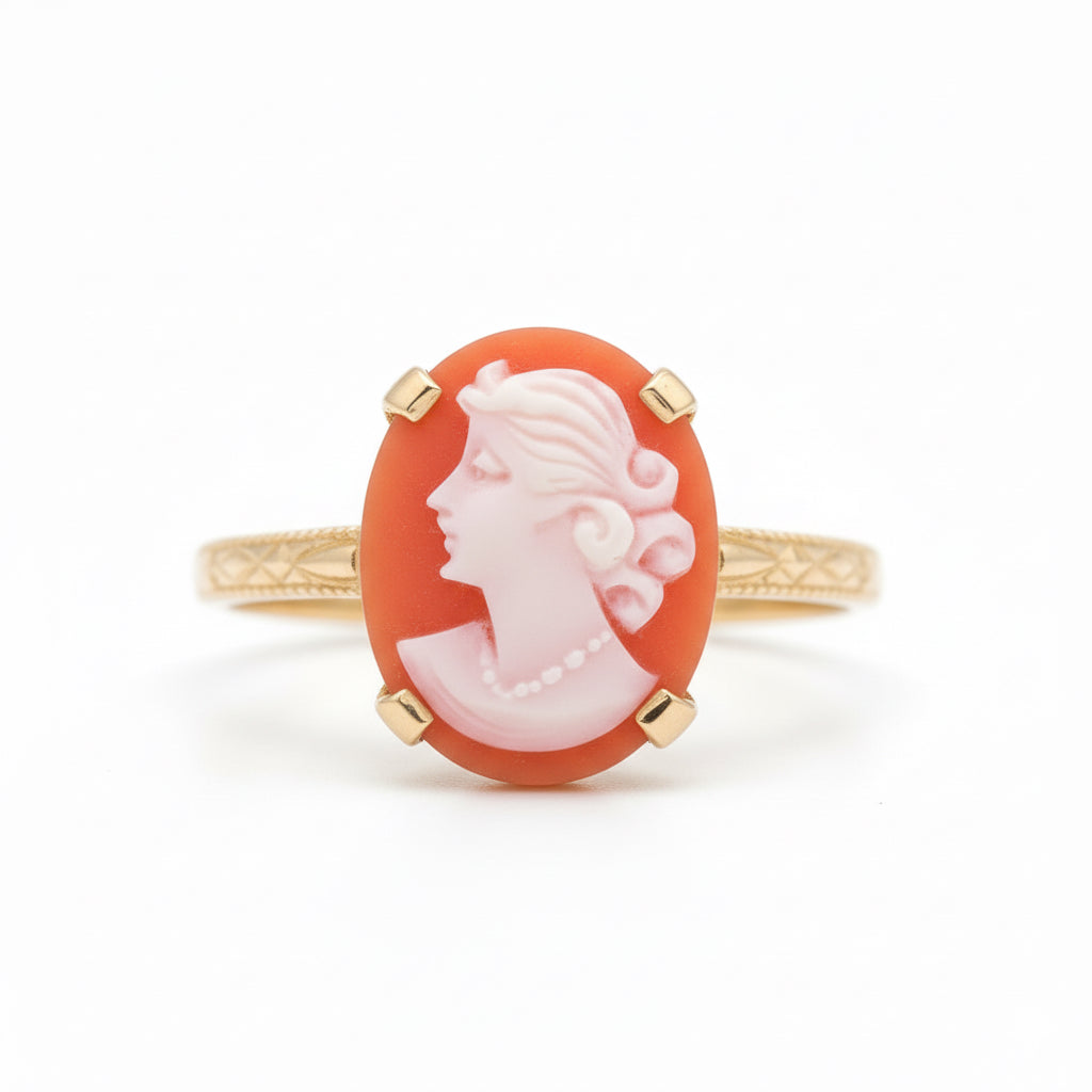 9ct Gold Cameo Ring