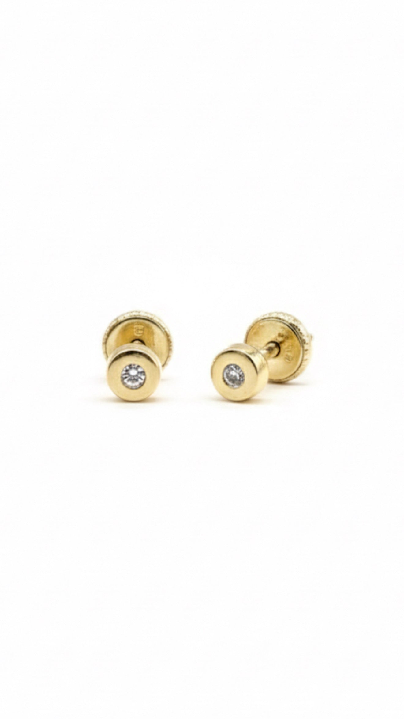 Mairead 9ct Gold Flatback Earrings