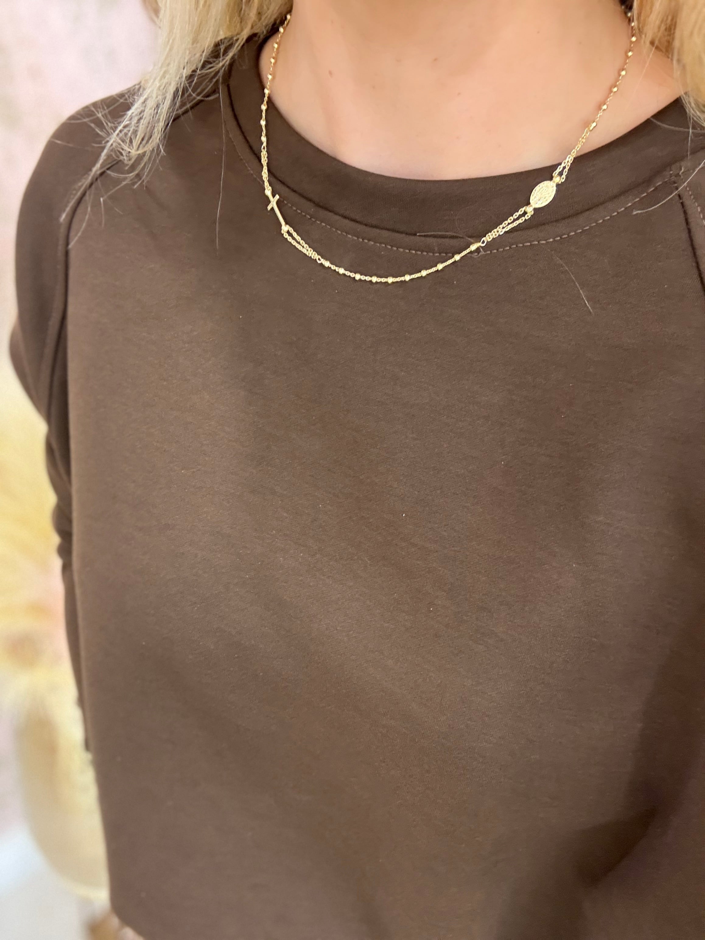Caoimhe Gold Plated Necklace