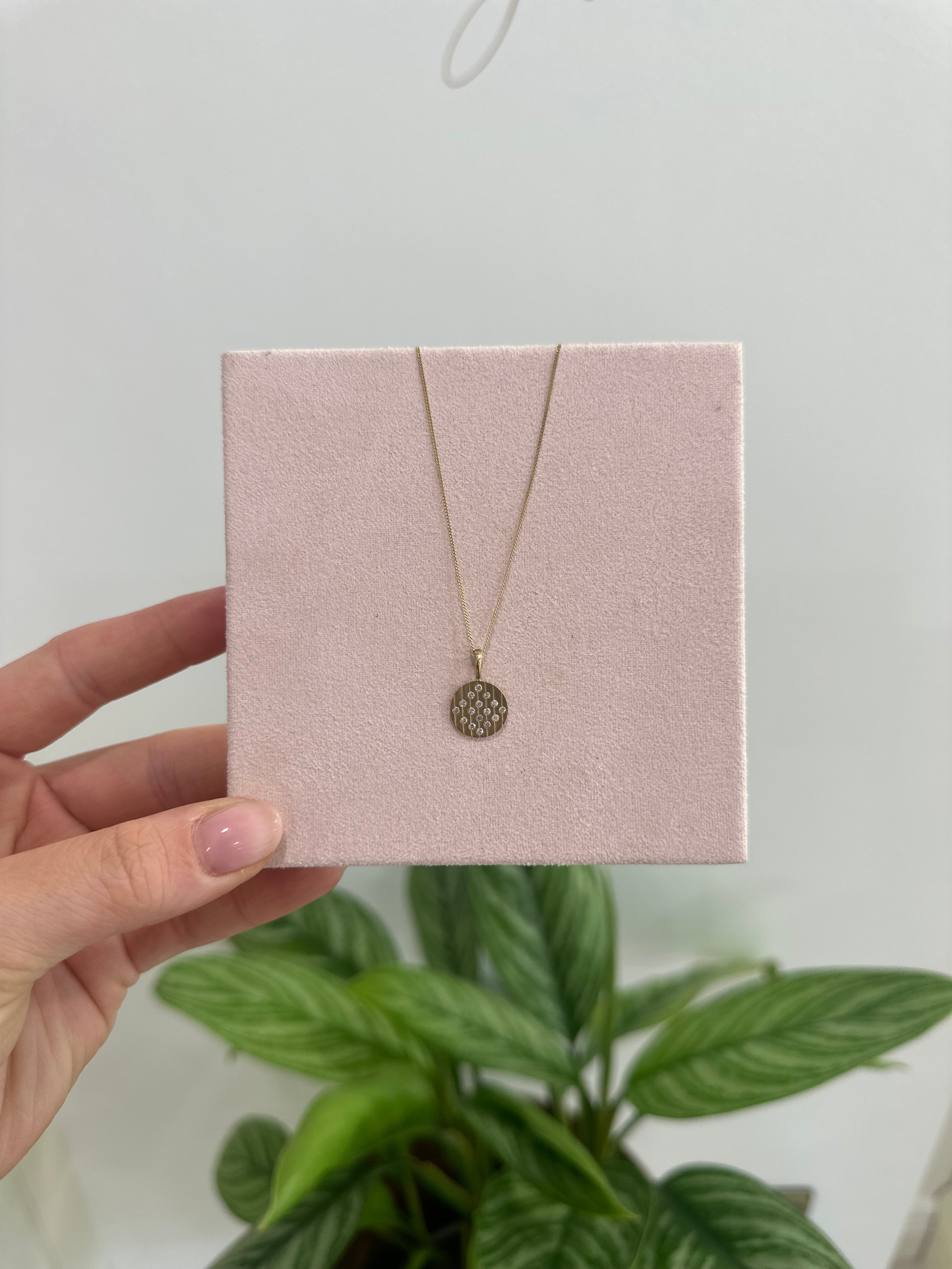 Gold Diamond Necklace