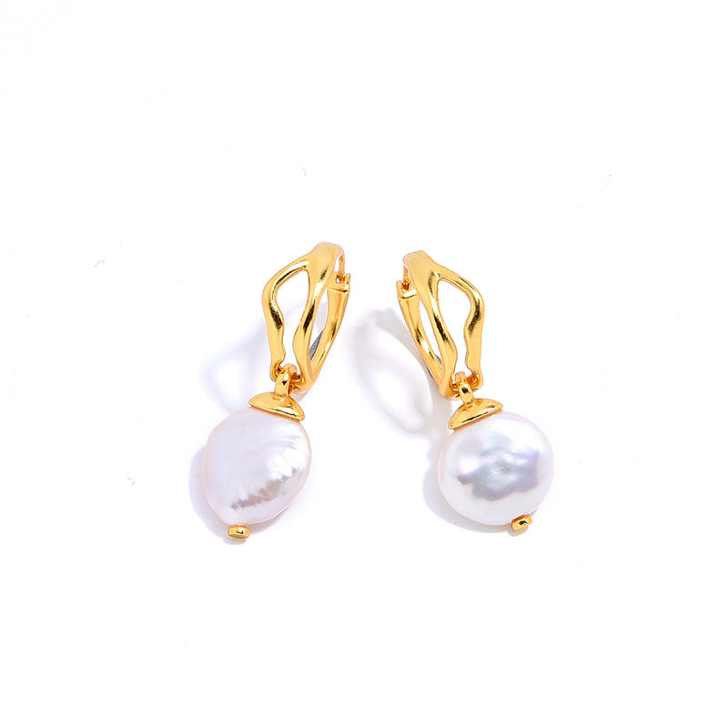 Nicole Gold Plated Earrings