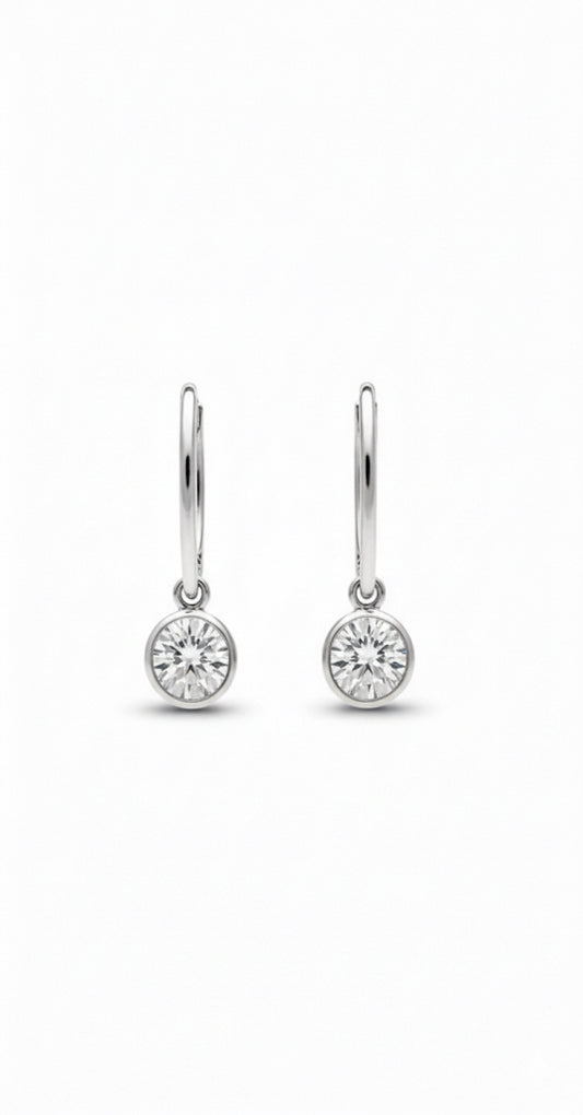 Jessica Silver Earrings