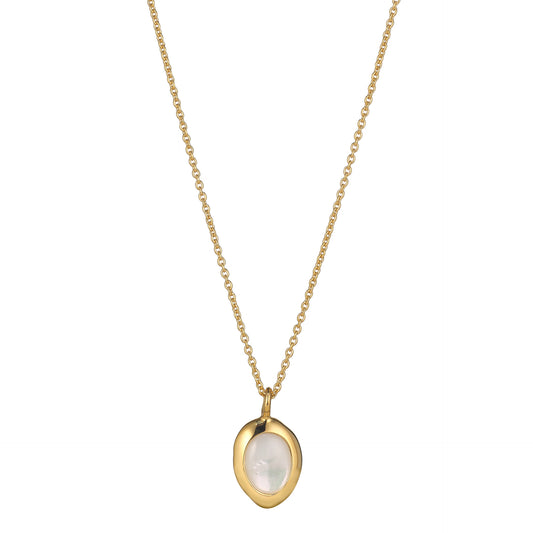 Jasper Gold Necklace