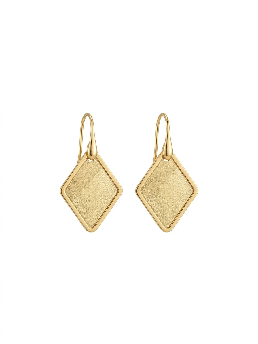 Molly Gold Plated Drop Earrings