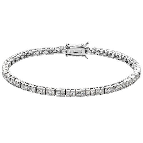 Silver Tennis Bracelet