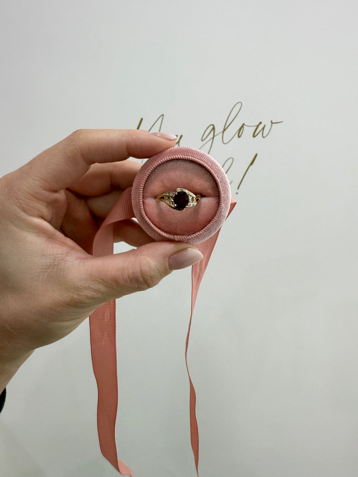 9ct Gold Ruby & Diamond Ring