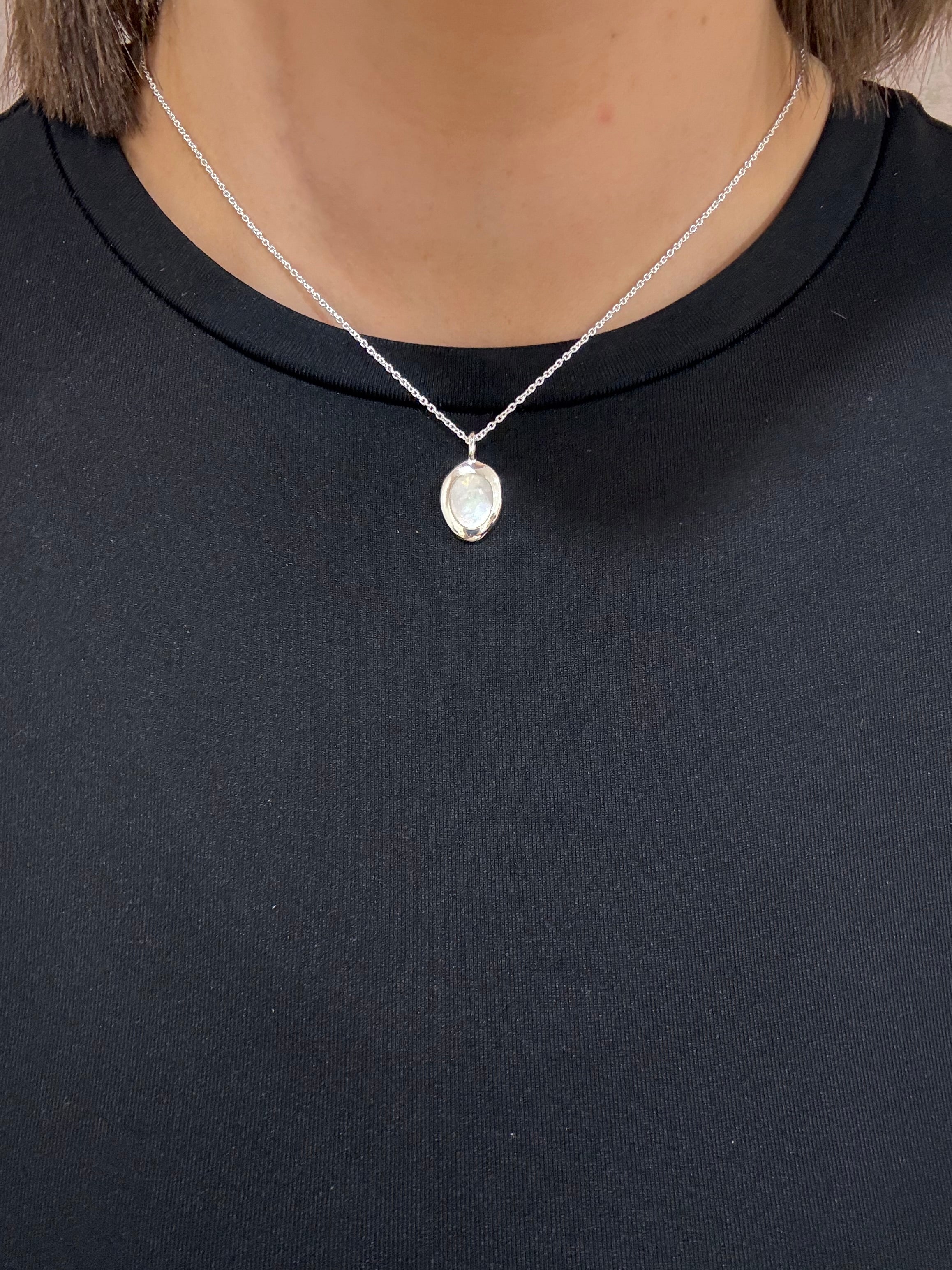 Jasper Silver Necklace