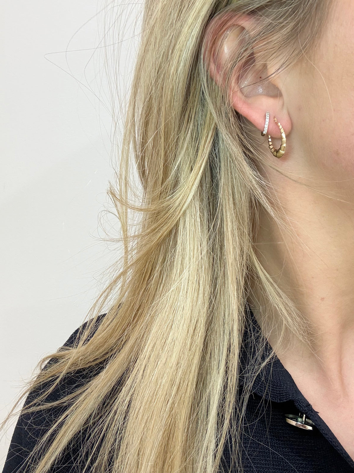 9ct Gold Creole Earrings