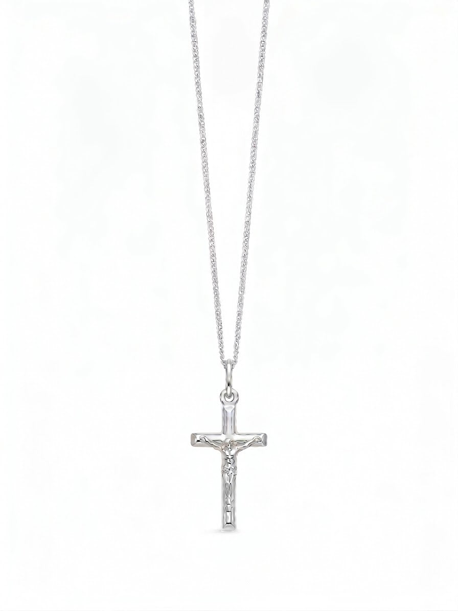 Sterling Silver Crucifix Necklace