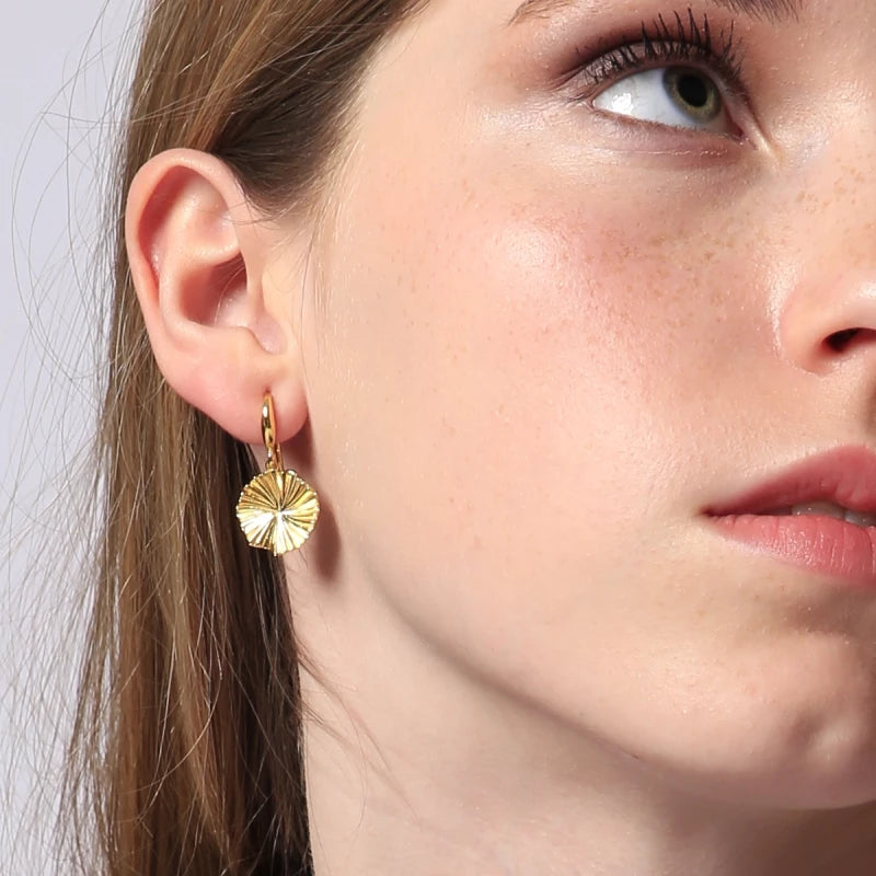 Nancy Gold Plated Earrings