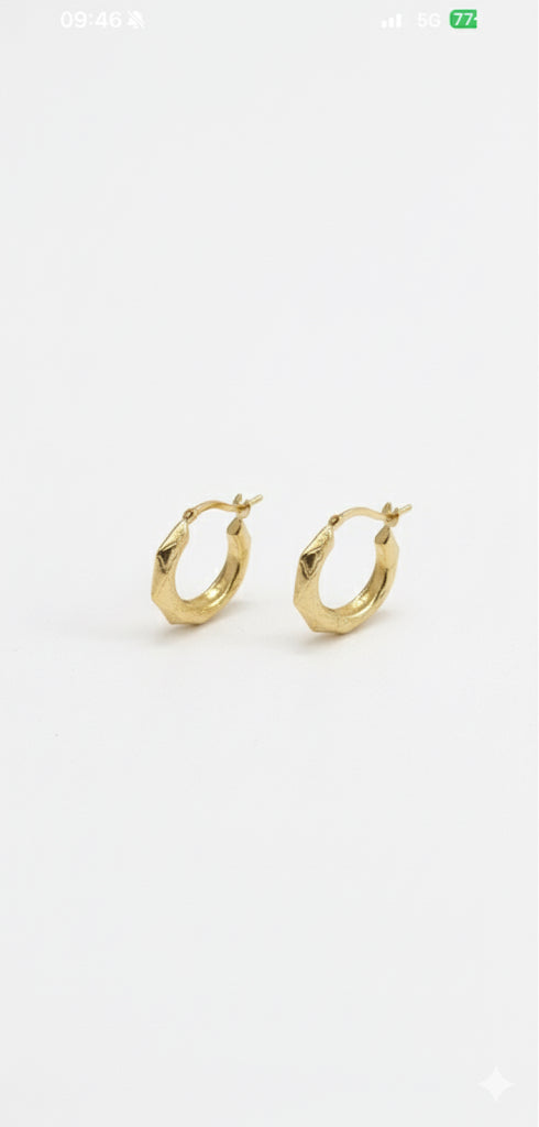 9ct Gold Creoles