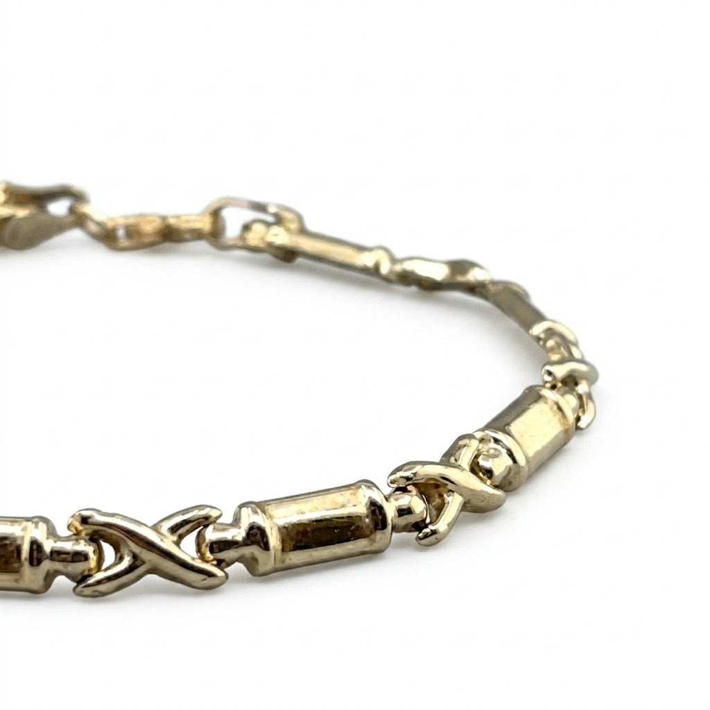 9ct Gold Fancy Link Bracelet