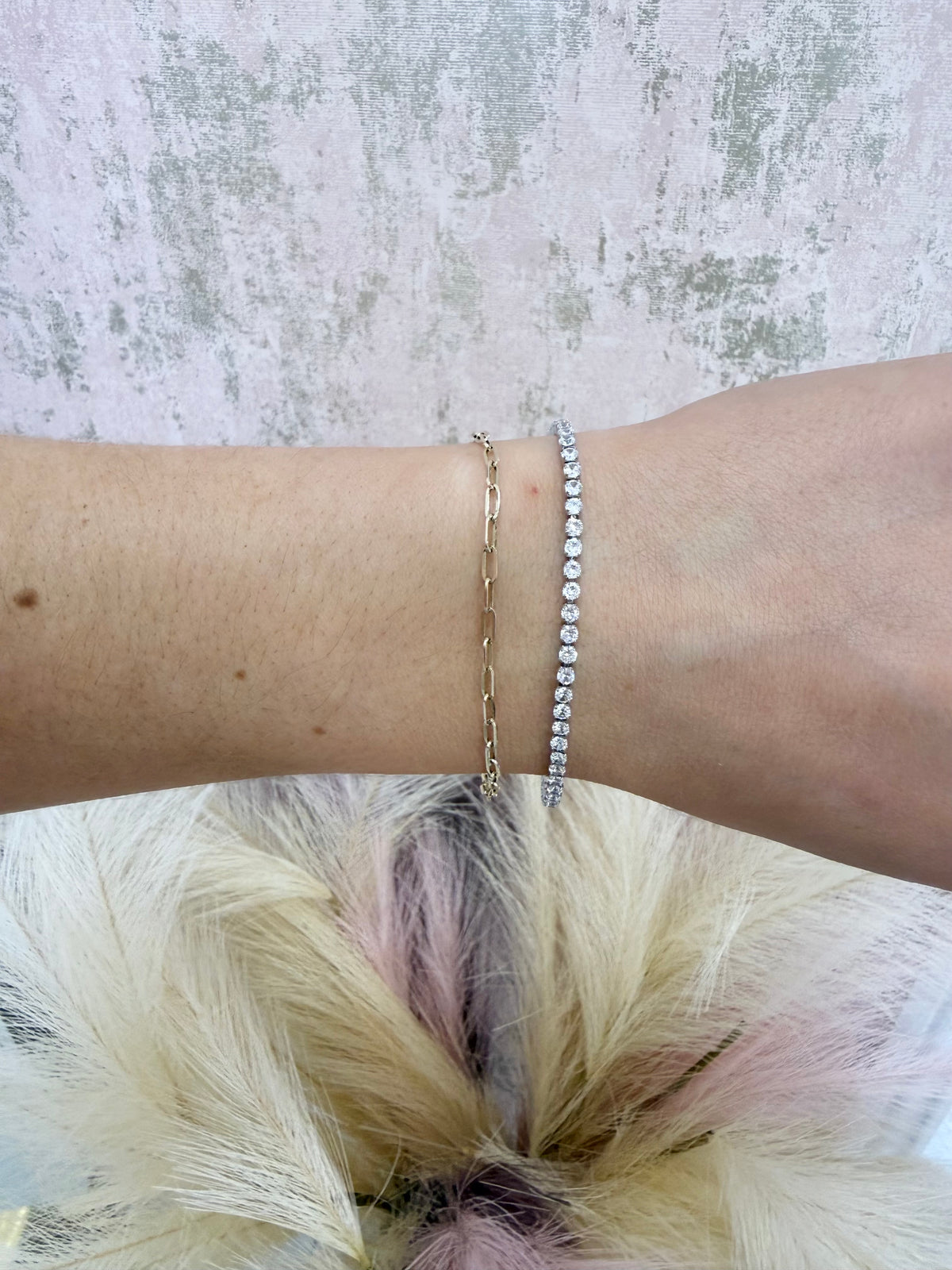 Sterling Silver Cubic Zirconia Tennis Bracelet