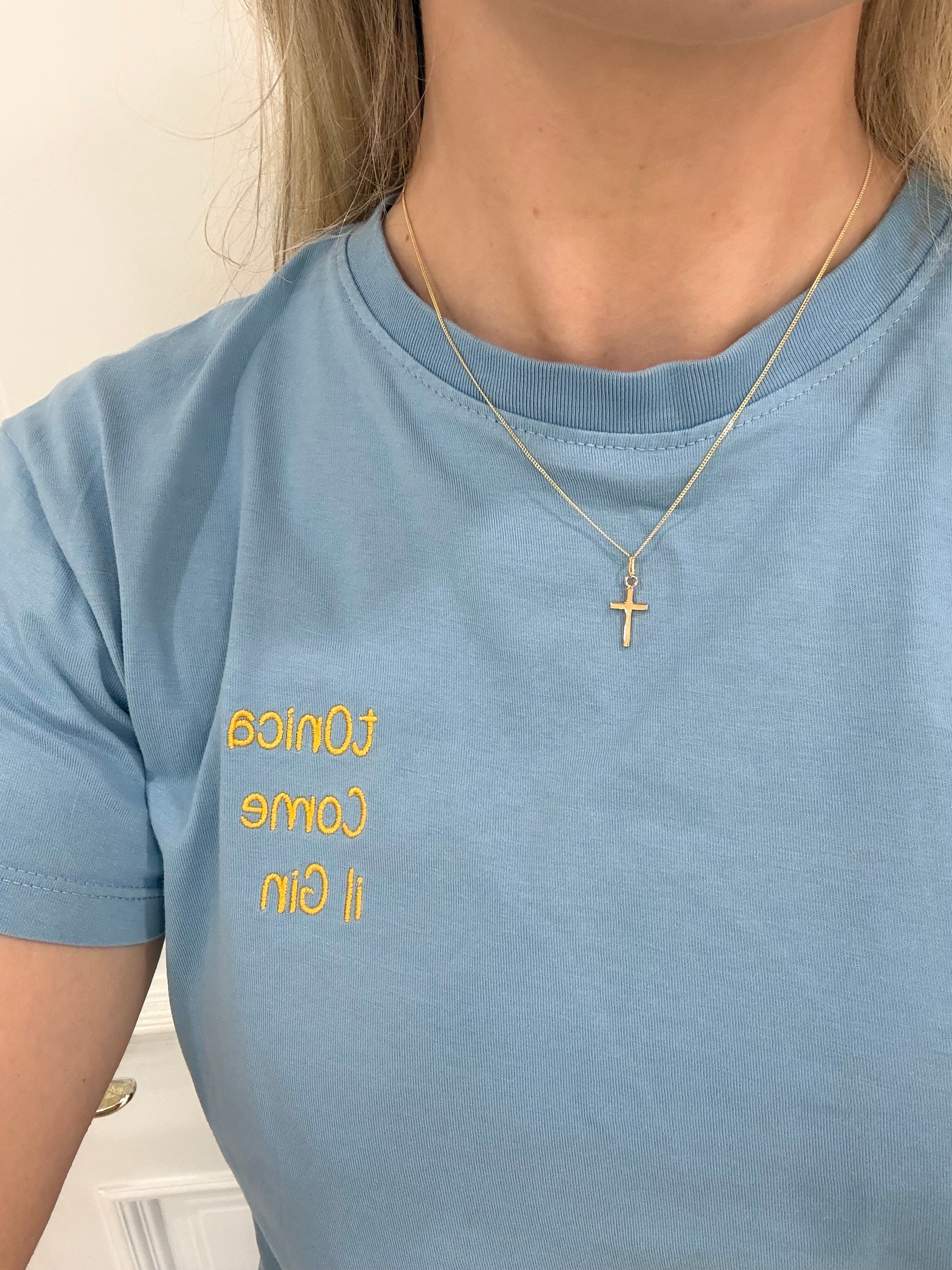 Gold Plated Cross Necklace