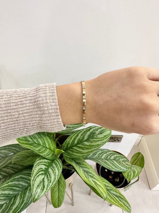 9ct Diamond Vintage Bracelet