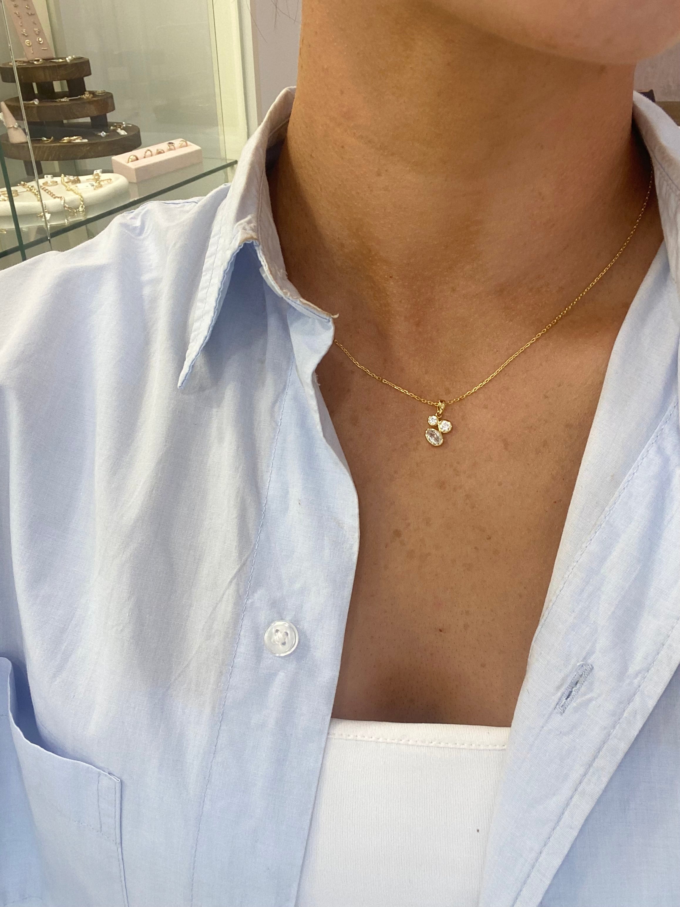Lila Gold Plated Necklace
