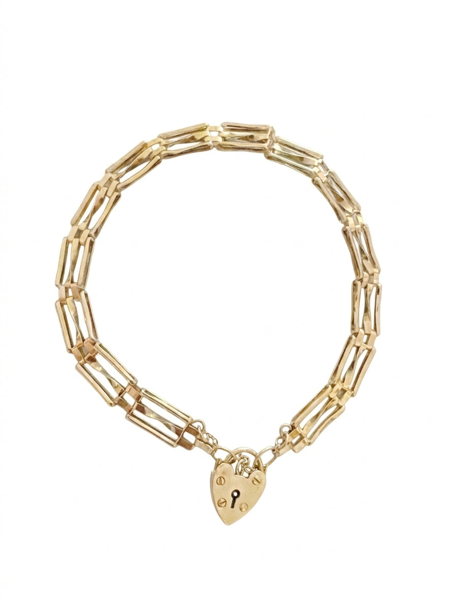 9ct Gold Light Gate Bracelet