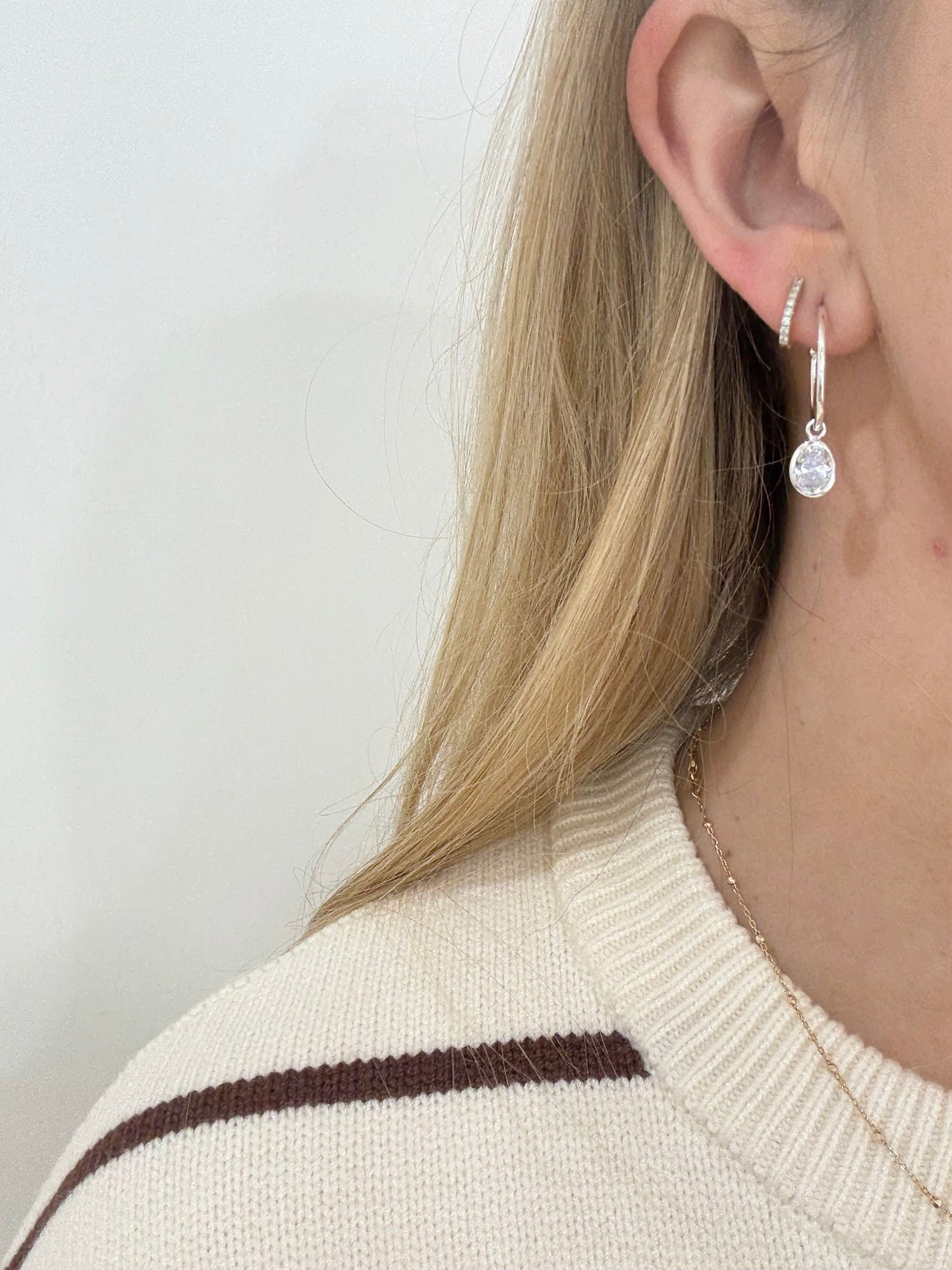 Jessica Silver Earrings