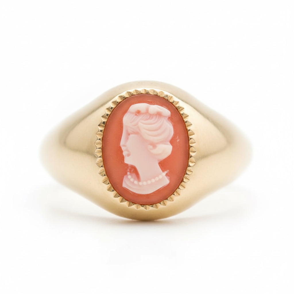 9ct Gold Cameo Ring