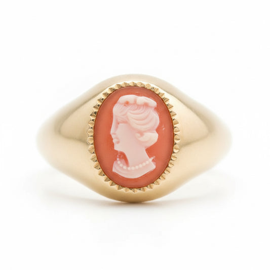 9ct Gold Cameo Ring