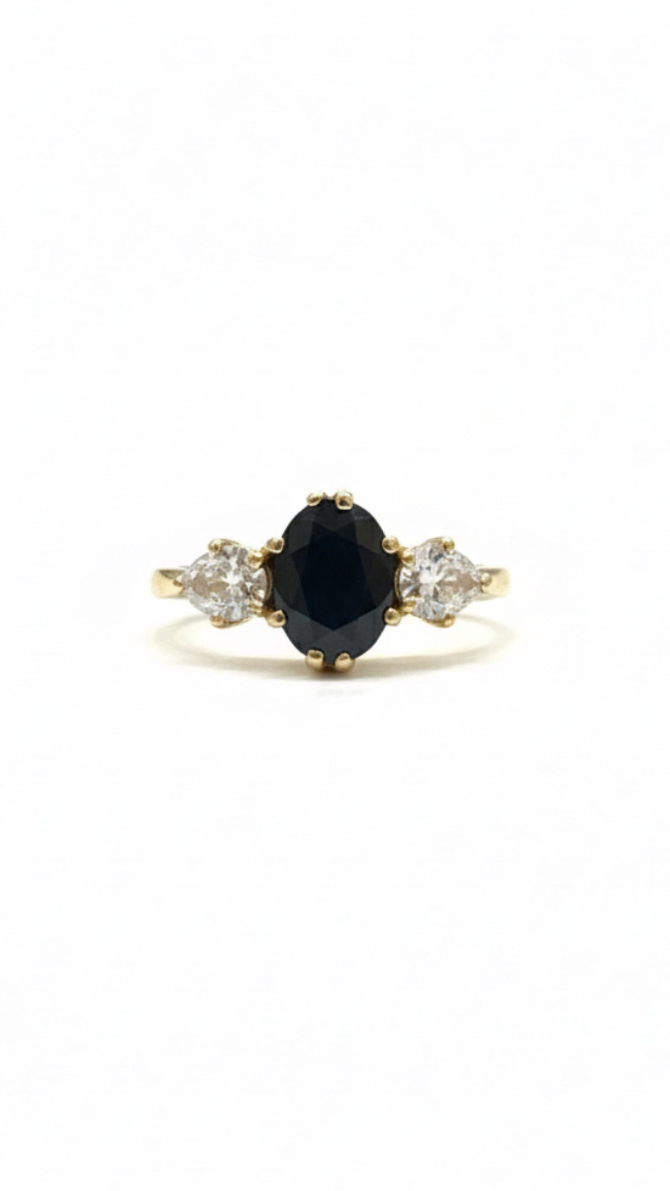 9ct Gold Sapphire & Diamond Ring