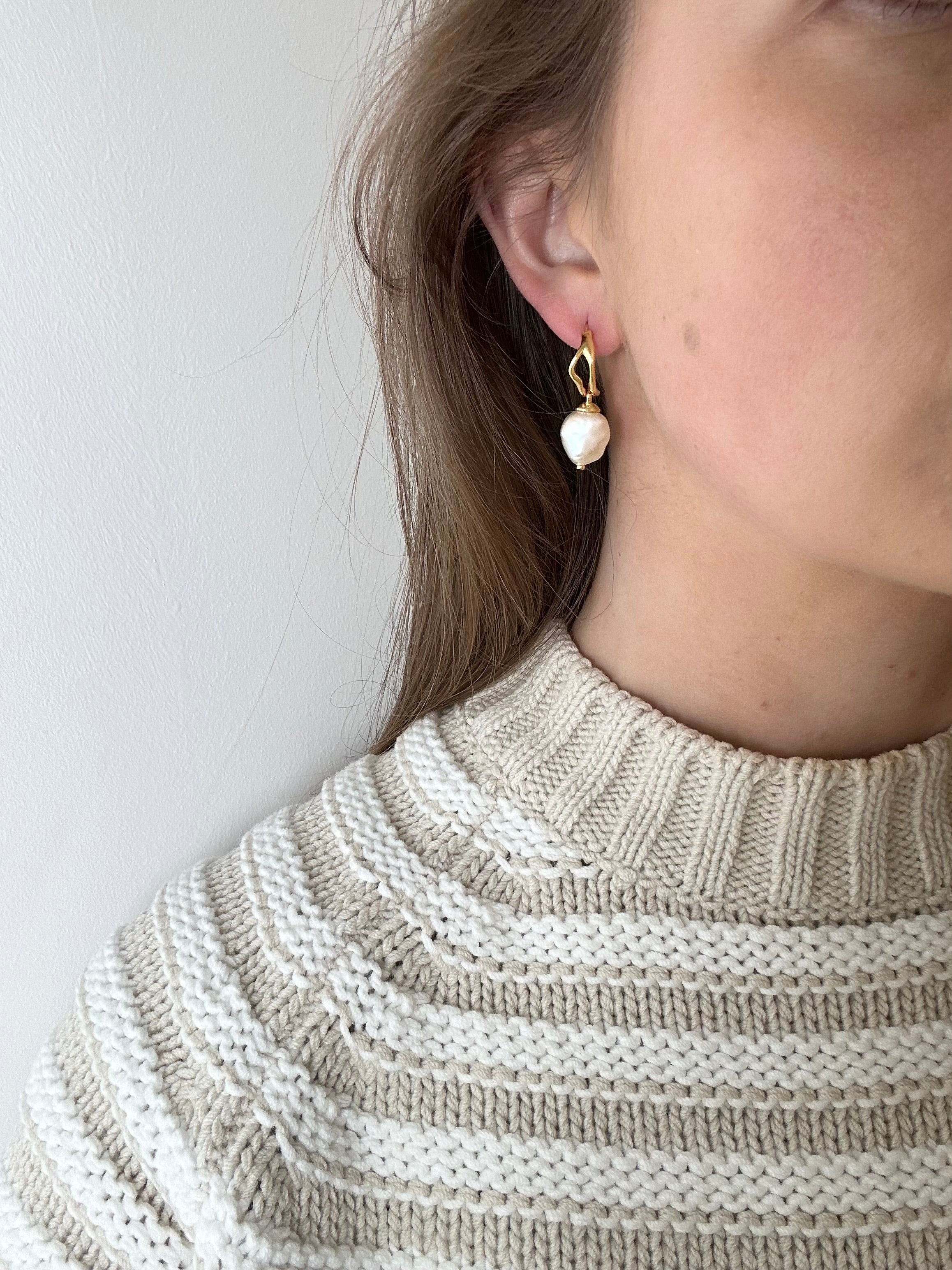 Nicole Gold Plated Earrings