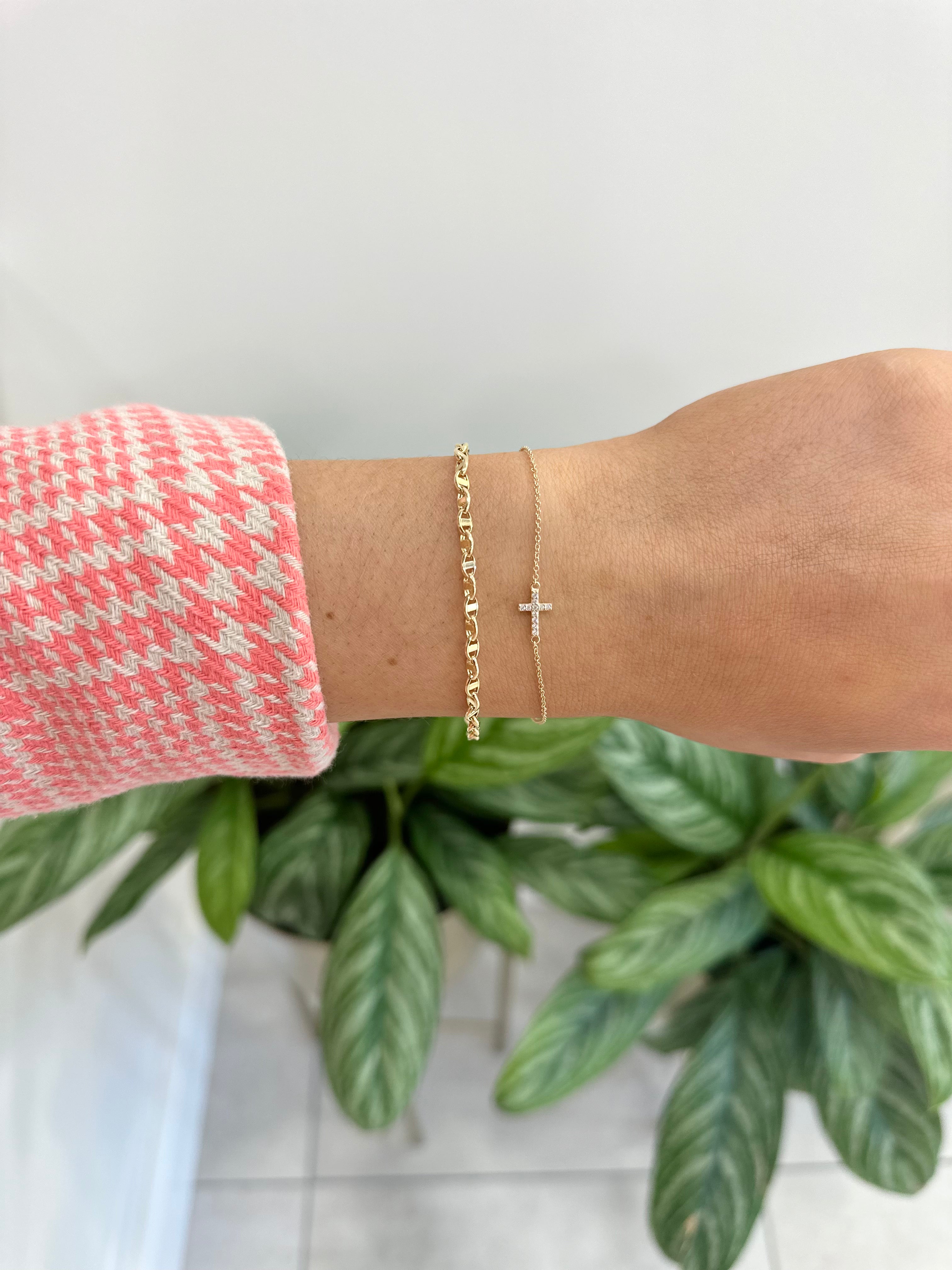 Marina Medium 9ct Gold Bracelet