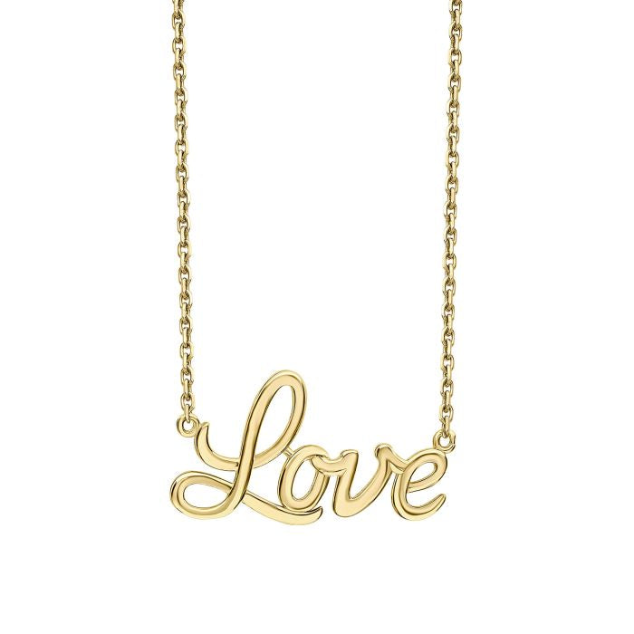 9ct Love Necklace